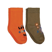 Civil Baby Little Camper Havlu 6- 2'li Bebek Erk Çorap Set - Standart 18 Ay STANDART