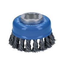Bosch - X-LOCK - Heavy Serisi Metal İçin Burgulu Tel Fırça 75*0,5 mm