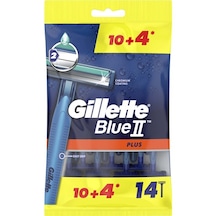 Gillette Blue2 Plus Kullan-At Tıraş Bıçağı 14'lü