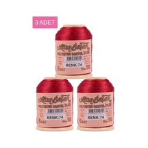 Ers 3 Adet Altınbaşak Oya Ve Dantel İpi 20 Gr - Royaleks - No: 074