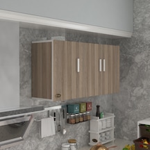 Kenzlife hazır mutfak canna22 crd 060*120*22 mutfak banyo dolabı kapaklı raflı