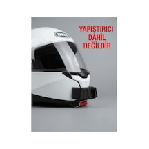 Hjc C91 Uyumlu Aksiyon Kamera Aparatı - Kask Çene Bağlantı Aparatı Siyah