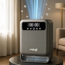 Mioji Mio 30nec Pro 3.8 Litre Çift Göstergeli Nem Alma Ve İyon Hava Temizleme Cihazı - Silver Gümüş