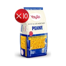 Yayla Mısır Ve Sarı Mercimek Penne Makarna 400 G X10
