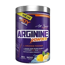 Big Joy L-Arginine Powder 500 Gr - Aroma Seçenekli