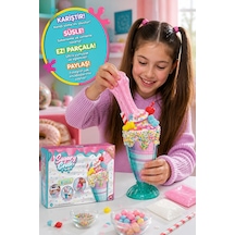 Slimy Milkshake Slime Seti Karıştır Süsle Ez Yumuşak Oyun Hamuru Dıy Slime Oyuncak Seti Diğer