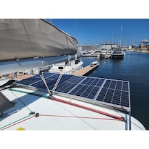 5 230 1150 Watt 12 Volt Marin Katamaran Güneş Paneli Seti
