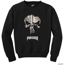 Punisher Confident Siyah Sweatshirt