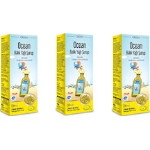 Ocean Balık Yağı Şurup Limon Aromalı 150 ML 2 Adet