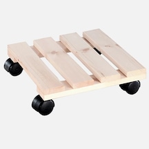 Ahşap Saksı Altlığı 35 Cm