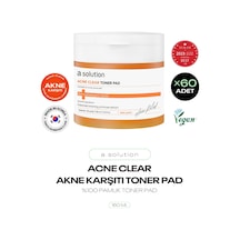 Akne Ve Gözenek Karşıtı Toner Pad Acne Clear Toner Pad 60'lı
