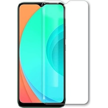Realme C11 İle Uyumlu Ekran Koruyucu Şeffaf Temperli Kırılmaz Cam Ekran Koruyucu