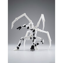 Md Design Dummy 13 V1.5 Spider Kollar Hareketli Aksiyon Figür Seti - Örümcek Robot Stand Hediyeli Örümcek adam