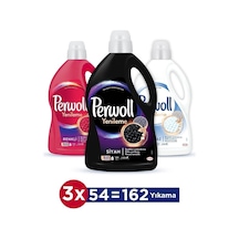 Hassas Bakım Sıvı Çamaşır Deterjanı 3 X 3l 162 Yikama Renkli Siyah Beyaz