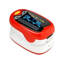 Tr Pediatrik Çocuk Parmak Pulse Oksimetre, Oled Ekran, 1-12 Yaş, Şarjlı, Sarı