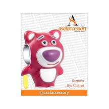 Kırmız Ayıcık Charm Pembe
