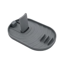 Okyanus Kapak & Kaşık Rafı Plastik Gri Diğer