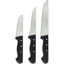 Sürbisa Kasap Seti 3lü Pimli Plastik Çok Renkli