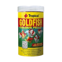 Tropical Goldfish Colour Pellet Size Size Small 250ml 90gr