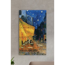 Doğal Taş Tablo - Van Gogh Eseri Tablo - Duvar Dekoru 30x50cm