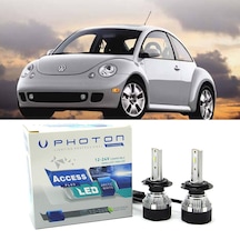 Vw Beetle Led Xenon Kısa Far Ampulü H1 Access Yeni Seri Beyaz 1997-2005