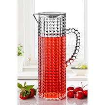 Tedar Boncuklu Şeffaf Sürahi 1,5 Lt Royaleks-82939 Najmaddin