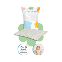 Viscofoam Hava Kanallı Ortopedik Bebek Yastığı Visco Bebek Yastık - 39 x 24 x 5 CM
