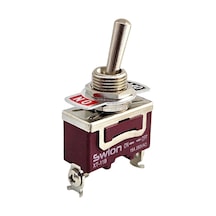 Ic-152s-2 Swıon Toggle Switch On-off 15a 2p Ø12mm Xt11-b