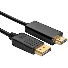 3 Metre Displayport - Hdmi Çevirici DP TO HDMI Dönüştürücü Kablo