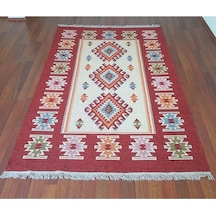Uşak Kilimi - Çift Taraflı Antik Tarz Eşme Desen Kilim Yolluk