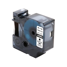 Dymo S0720930 D1 Yedek Şerit, 24 Mm X 7 Mt, Beyaz- Siyah 53713