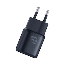 Baseus Picogo Gan 1C 45 W Hızlı Şarj Cihazı Siyah