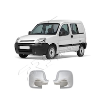 Citroen Berlingo Uyumlu 1996-2008 Ayna Kapağı 2 Parça Abs Krom Kaplama