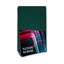 Mey İthalat Apple iPad 10.2 7.nesil Kılıf Tablet Smart Kılıf - Koyu Yeşil Tablet Kılıfı