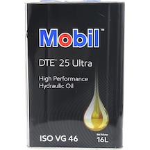 Mobil Dte 25 Ultra Iso Vg 46 Üstün Performanslı Hidrolik Yağı 16 L