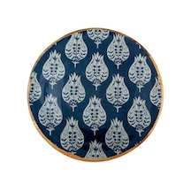 Holza Yuvarlak Tepsi 30x30 Cm Açık Bej