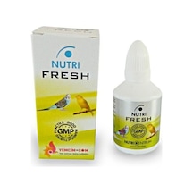 Bezos Nutri Fresh Muhabbet Kuşları İçin Solunum Düzenleyici Damla 30 Ml 20 Li Erdotıca