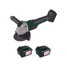 Klpro Klat18bs-50 18V/5.0Ah. 115MM Çift Akülü Devir Ayarlı Kömürsüz Şarjlı Avuç Taşlama