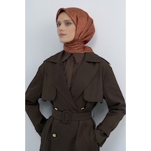 Armine Saf İpek Sura Eşarp-2026 İlkbahar-yaz- 953700d Kiremit