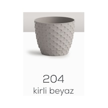 Serınova Kapadokya Saksı 3 No Kirlibeyaz