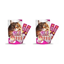 Eurogold Cat Sıvı Kedi Ödülü Ton - Yengeç 5x15 Gr 2 Paketi 103 Ivory