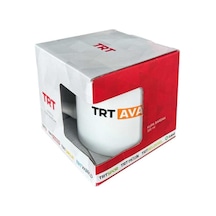 Trt Avaz Logolu Beyaz Kupa Beyaz - Çok Renkli