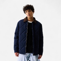 Hunter Ardwell Quılted Jacket Erkek Lacivert Mont Harm0003252-ns