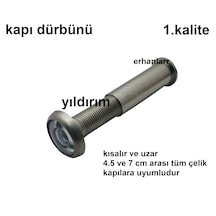 Kapı Dürbünü Çelik Kapı Dürbünü Saten Kaliteli