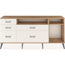 Arges Konsol 2 Raflı 5 Çekmeceli 176x30x83 Çam-çam/aytaşı Çam/aytaşı