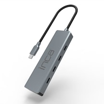 Inca Itpt-4tx Type-c Hubx4 Type-c Port 3.1 10gbps Çoklayıcı Alu