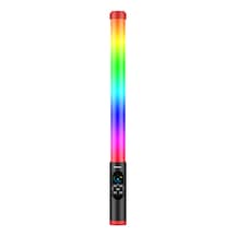 Jmary FM-128RGB OLED Ekran Göstergeli RGB Led Işıklı Su Geçirmez Aydınlatma Çubuğu JMARY-TA84068