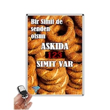 Askıda Simit Led Sayıcı Uzaktan Kumandalı