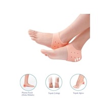 Topuk Dikeni Rahatlatıcı Silikon Çorap, Topuk Nemlendirici Patik, Topuk Çatlaklarını Nemlendiren Çorap, Topuk Kuruluğu Önleyici Patiik