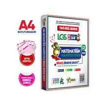 LGS 8.sınıf Matematiğin Manifestosu Yeni Nesil 3lü Çözümlü Deneme Sınavı